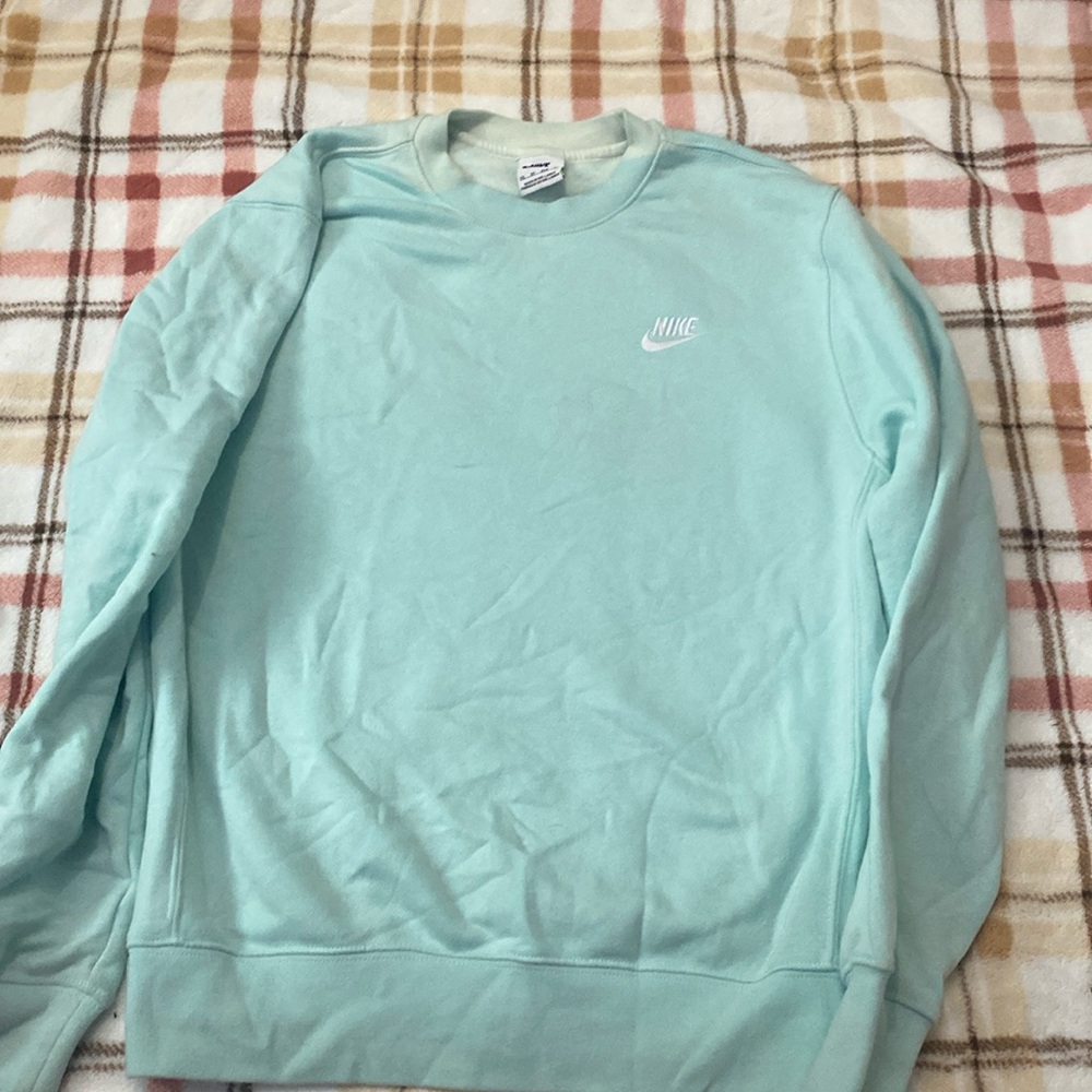 Teal Nike crew neck